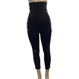 S.O.N.G. Maternity Curvy Skinny Ankle Grazer New With Tags